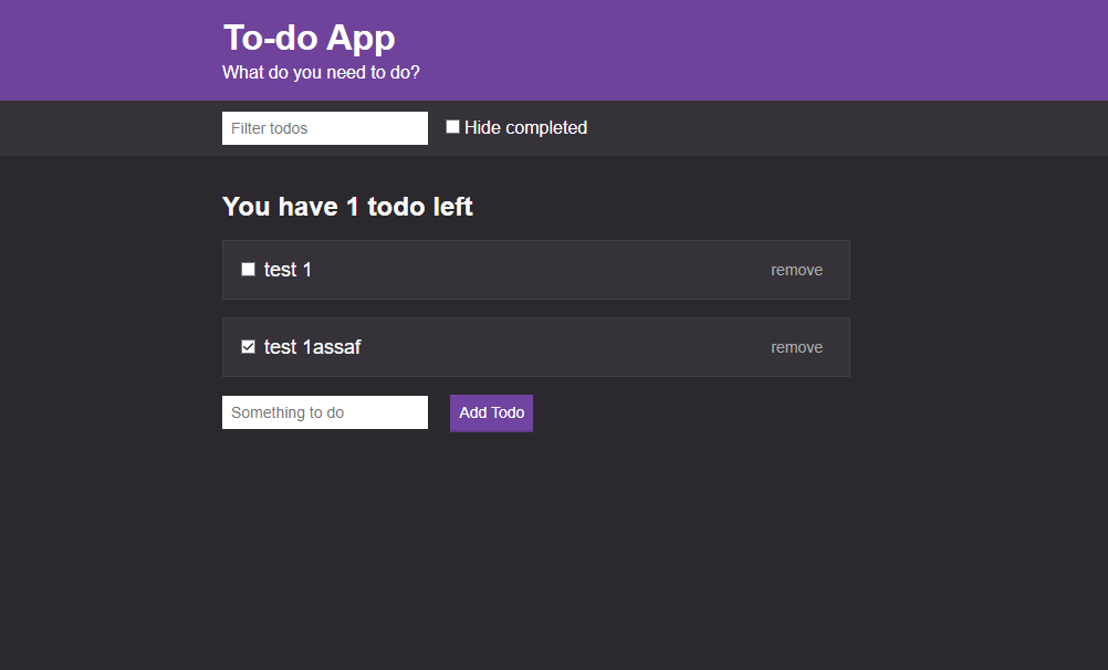Todo App